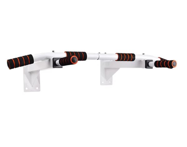 Fitness Dull Polish Horizontal Bar Wall Mount Pull up Bar-CR8624 - Image 2